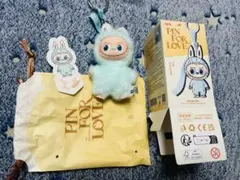 POPMART labubuPIN FOR LOVE イニシャル ラブブ I