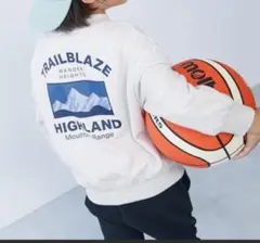 【新品】デビラボ BIGシルエット プリント トレーナー　サイズ150