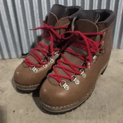 ヴィンテージ マウンテンブーツ ビブラムソール採用 レザーブーツ 25.5cm