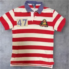 Polo Ralph Lauren ストライプポロシャツ L
