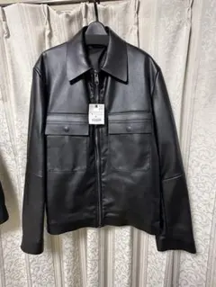 【新品タグ付き】ZARA メンズPUレザージャケット