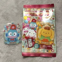 サンリオ　キラぷるステッカー　ハンギョドン