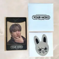 Stray Kids YOUR HERO チャンビン トレカ ミラー　鏡