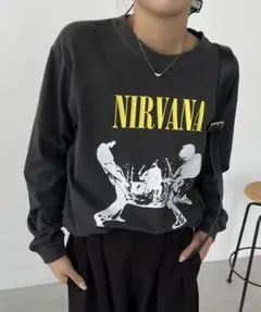 GOOD ROCK SPEED NIRVANA BAND ロンT ニルヴァーナ