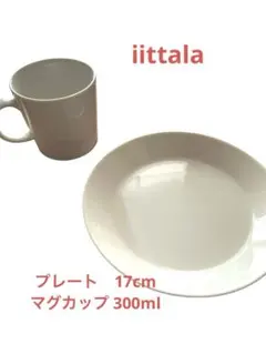 iittala Teema プレート17㎝ &マグカップ300ml