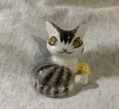 新品★マルトと一緒 はしおき★フィギュア わちふぃーるど　ダヤン　猫のサムネイル