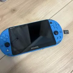 PSVita PCH-2000 アクアブルー　本体　16gbメモリーカード付き