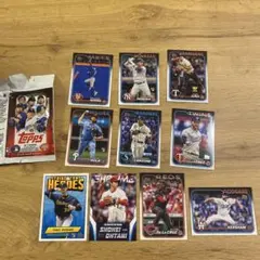 【まとめ売り】　TOPPS １０枚セット　大谷翔平など