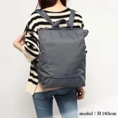 極美品 CAMPER カンペール NELA リュック ダークグレーのサムネイル