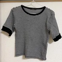 Kastane ボーダーリブTシャツのサムネイル