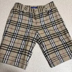BURBERRY BLUE LABEL チェック柄ショートパンツ 36