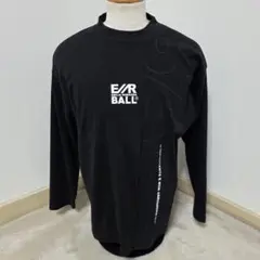BALL/ボール 長袖Tシャツ ロンT【M】黒 イタリアブランド 切り替えのサムネイル