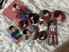 ハイキュー　黒尾鉄朗缶バッジセット早い者勝ち
