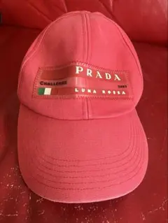 PRADAプラダ☆三角ロゴ キャップ ブラック - メルカリ