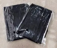 新品未使用 花柄レースソックス 黒2足セット シースルー レディースのサムネイル