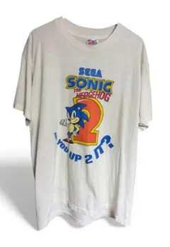 Sonic the Hedgehog 2 Tシャツ Hanes Lサイズ　90s