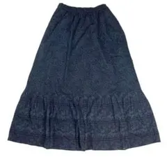 新品タグ付UNIQLOユニクロアナスイANNA SUI　ティアードロングスカート