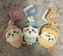 ちいかわ そろそろイースターなマスコット ちいかわ ハチワレ うさぎ 3点セット