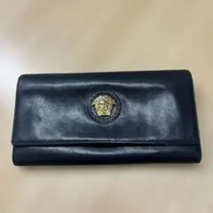 ジャンニヴェルサーチ　メデューサ レザー　長財布 ブラックのサムネイル