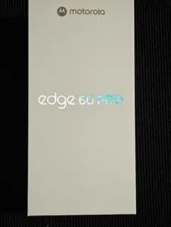 【新品未開封】Motorola edge 60 pro カルサイトホワイト