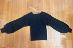 ショート丈ニット+リブタンクSET Chico