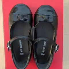 COMME CA ISM ブラックフォーマルシューズ 17.0