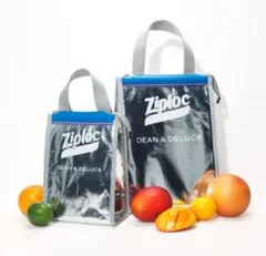 ビームス　ディーンアンドデルーカ　ジップロック　保冷バッグ