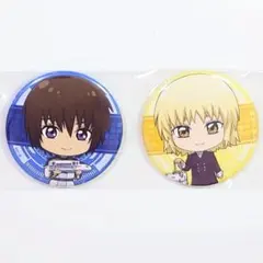 ガンダムSEED カガリ キラ 缶バッジ3点セット コラボカフェ - メルカリ
