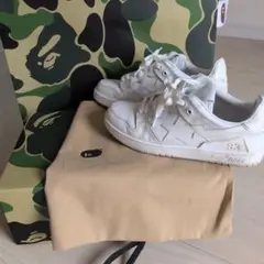 A BATHING APE BAPE STA 93 ホワイト スニーカー
