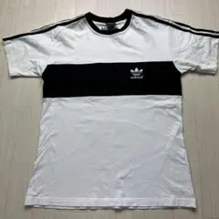 アディダスTシャツLトレフォイル刺繍