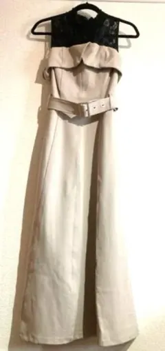 CECIL ＭcＢＥＥ　ノースリーブ ベージュ ワンピース