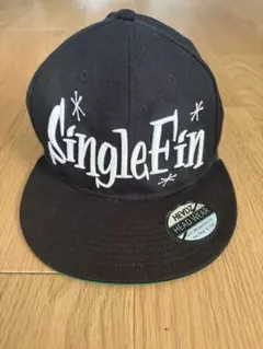 Single Fin all starsキャップ 黒