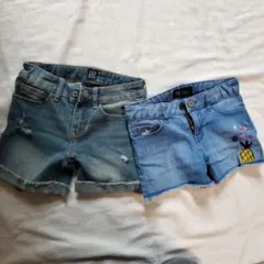 GAP　DENIM　サイズ6  110〜120　2枚セット