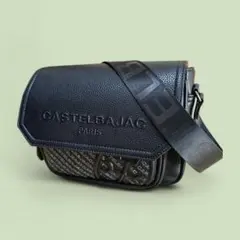 現行品 美品 カステルバジャック ショルダーバッグ ブラック ノア