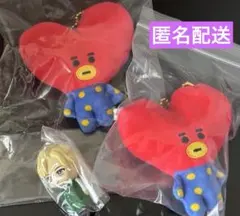 BT21 ボールチェーン付きマスコット TATA タイニータンフィギュアセット