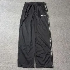 Kaepa USA トラックパンツ ワイドシルエット ロゴ 黒 LL ストリート