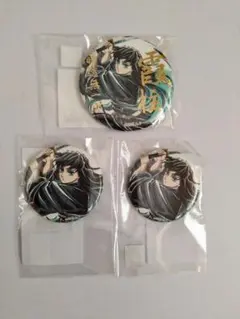 鬼滅の刃 時透無一郎　幕間画集表紙 WEBSHOPくじ　E賞F賞缶バッジ３点