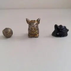 【初期】ポケモン　メタルコレクション　メタモン　ラッタ　ゴース