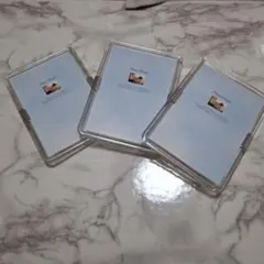 フォトフレーム 3個セット 透明　L判