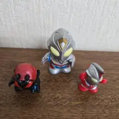 ウルトラマン 指人形 3体セット【中古】