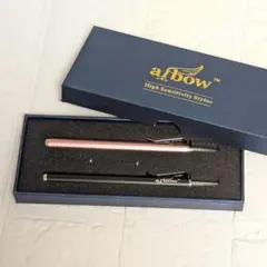 afbow ノック式 スタイラスペン タッチペン 2本セット