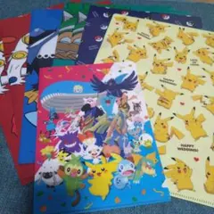 限定非売品含む　ポケモン　Pokemon　クリアファイル9枚セット　まとめ売り