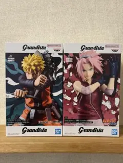 NARUTO Grandista うずまきナルト・春野サクラ 2体セット