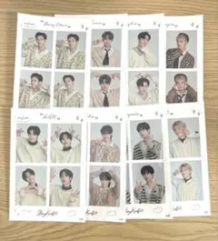 stray kids スキズ ファミマ プリントフォト風シール コンプ セット