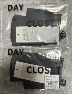 DAYCLOSET ヨガグローブ ハーフフィンガー 滑り止め付2セット