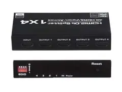 HDMI分配器 1x4 4K@60Hz 18.2Gbps