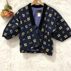 ★久留米★半纏 はんてん 手作り半天 日本製 綿入れ 丹前 着物