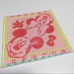 ミッキー＆ミニー ドナルド＆デイジー タオルハンカチ２枚セット