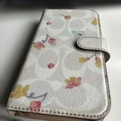 花柄 手帳型 iPhoneケース