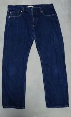 ダークブルーストレートデニム